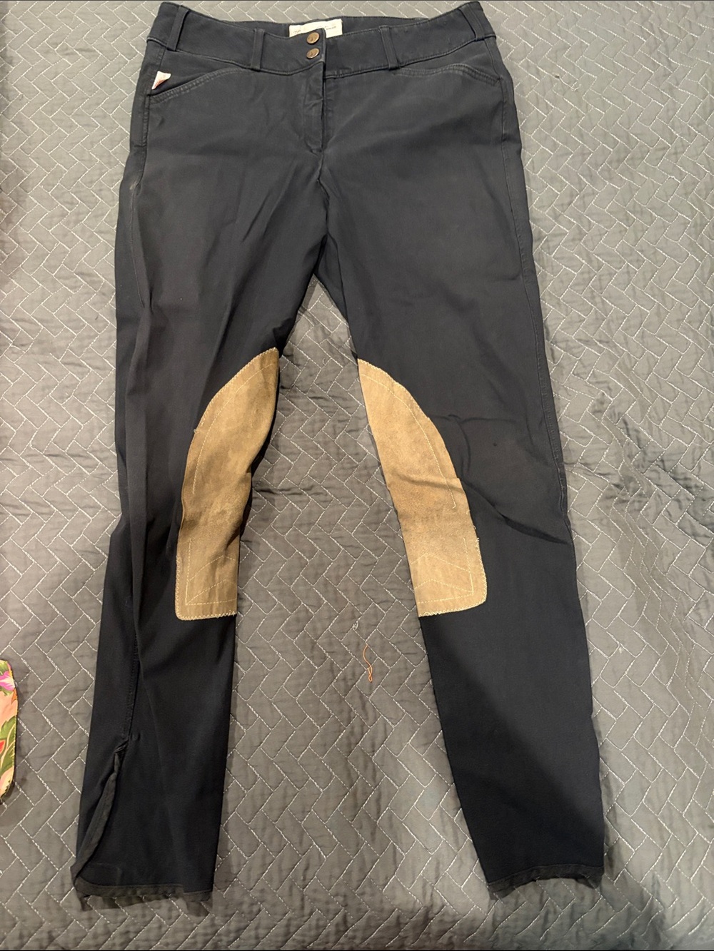 The Tailored Sportsman Black Breeches 30R